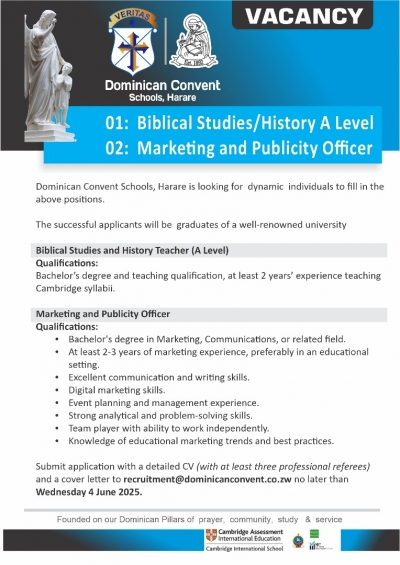 Vacancy Notice