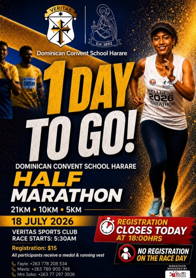 1 Day to Go! Dominican Convent Marathon 2026
